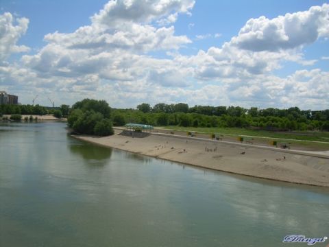 vista sul fiume Nistru - Tiraspol