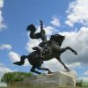 La statua di A. Suvorov a Tiraspol La statua di A. Suvorov a Tiraspol